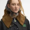 Barbour x GANNI Duffle-coat ciré Barbour x GANNI Duffle-coat ciré