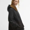 Barbour x GANNI Duffle-coat ciré Barbour x GANNI Duffle-coat ciré