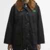 Barbour x GANNI Duffle-coat ciré Barbour x GANNI Duffle-coat ciré