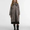 Barbour x GANNI Parka imperméable à imprimé léopard Barbour x GANNI Parka imperméable à imprimé léopard