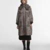 Barbour x GANNI Parka imperméable à imprimé léopard Barbour x GANNI Parka imperméable à imprimé léopard