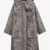 Barbour x GANNI Parka imperméable à imprimé léopard Barbour x GANNI Parka imperméable à imprimé léopard