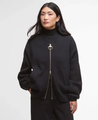 Blouson bomber en maille Milda
