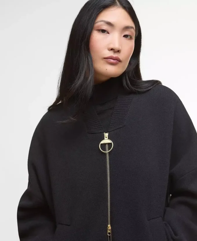 Blouson bomber en maille Milda