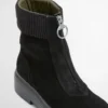 Bottines Imelda à fermeture éclair sur le devant