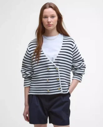 Cardigan rayé Abby