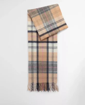 Écharpe Serena Tartan en laine d’agneau Écharpe Serena Tartan en laine d’agneau
