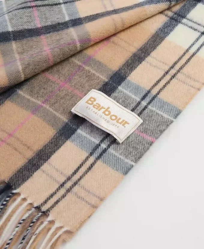 Écharpe Serena Tartan en laine d’agneau Écharpe Serena Tartan en laine d’agneau