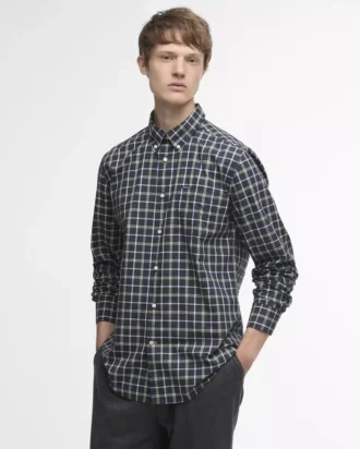 Chemise ajustée à carreaux Bramham