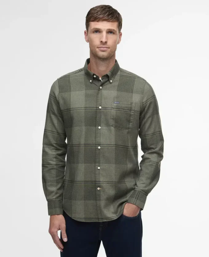 Chemise ajustée à carreaux Heaney Chemise ajustée à carreaux Heaney