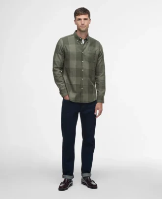 Chemise ajustée à carreaux Heaney