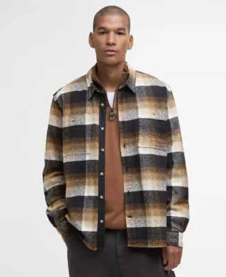Chemise décontractée à carreaux Woodfoot