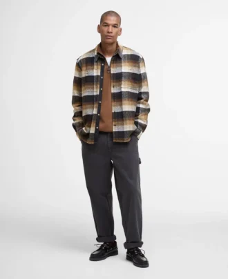 Chemise décontractée à carreaux Woodfoot
