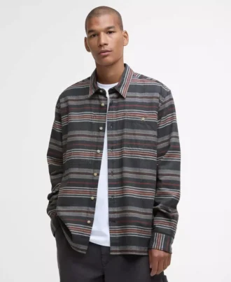 Chemise décontractée à rayures Bowscale