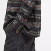 Chemise décontractée à rayures Bowscale Chemise décontractée à rayures Bowscale