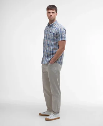 Chemise à manches courtes ajustée Elton