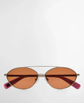 Lunettes de soleil aviateur ovales