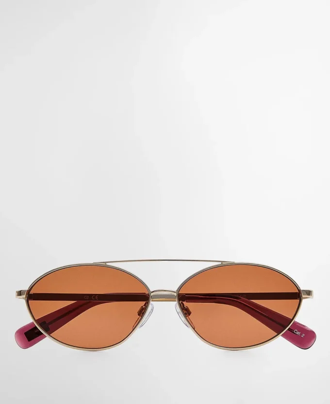 Lunettes de soleil aviateur ovales Lunettes de soleil aviateur ovales