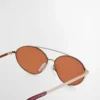 Lunettes de soleil aviateur ovales Lunettes de soleil aviateur ovales
