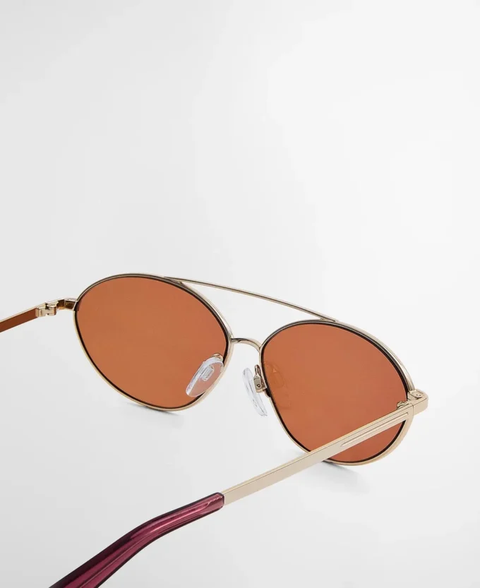 Lunettes de soleil aviateur ovales Lunettes de soleil aviateur ovales