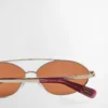 Lunettes de soleil aviateur ovales Lunettes de soleil aviateur ovales