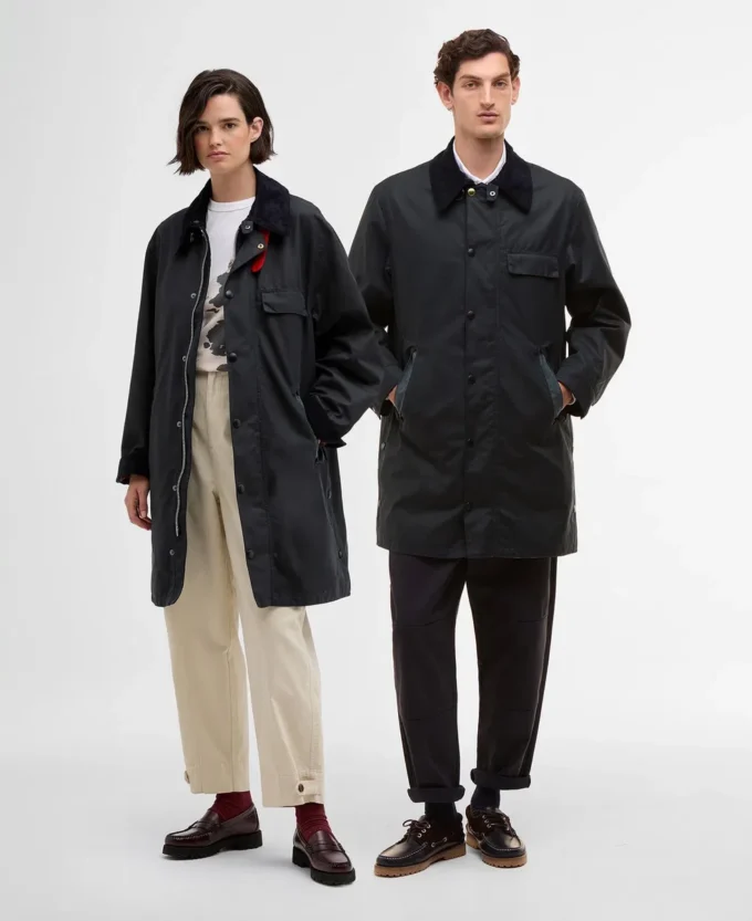 Paul Smith adore Barbour Veste cirée Beeston