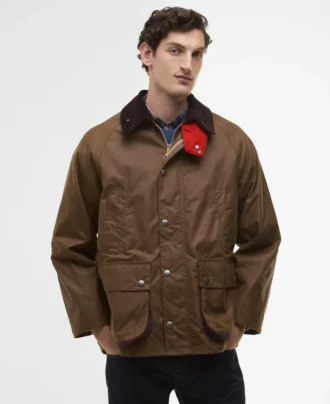 Paul Smith adore Barbour Veste oversize Bedale cirée