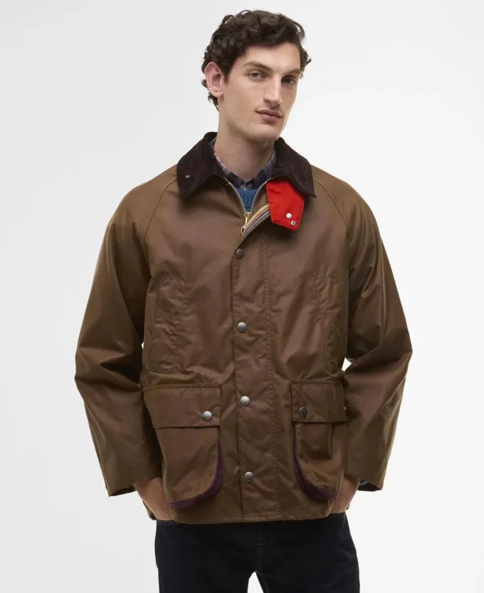Paul Smith adore Barbour Veste oversize Bedale cirée Paul Smith adore Barbour Veste oversize Bedale cirée
