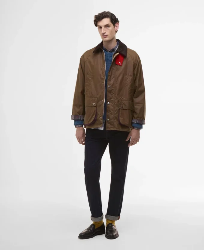 Paul Smith adore Barbour Veste oversize Bedale cirée Paul Smith adore Barbour Veste oversize Bedale cirée