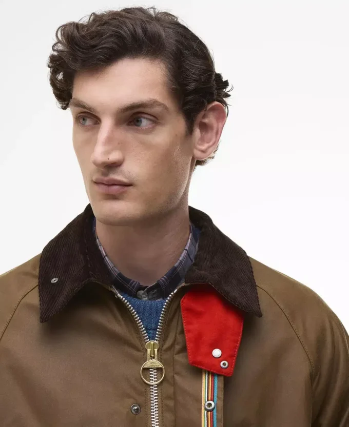 Paul Smith adore Barbour Veste oversize Bedale cirée Paul Smith adore Barbour Veste oversize Bedale cirée