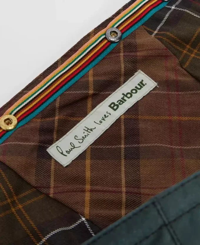 Paul Smith adore Barbour Waxed Hood