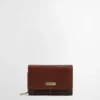 Porte-monnaie français en cuir Rosa Porte-monnaie français en cuir Rosa
