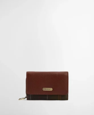 Porte-monnaie français en cuir Rosa