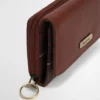 Porte-monnaie français en cuir Rosa Porte-monnaie français en cuir Rosa