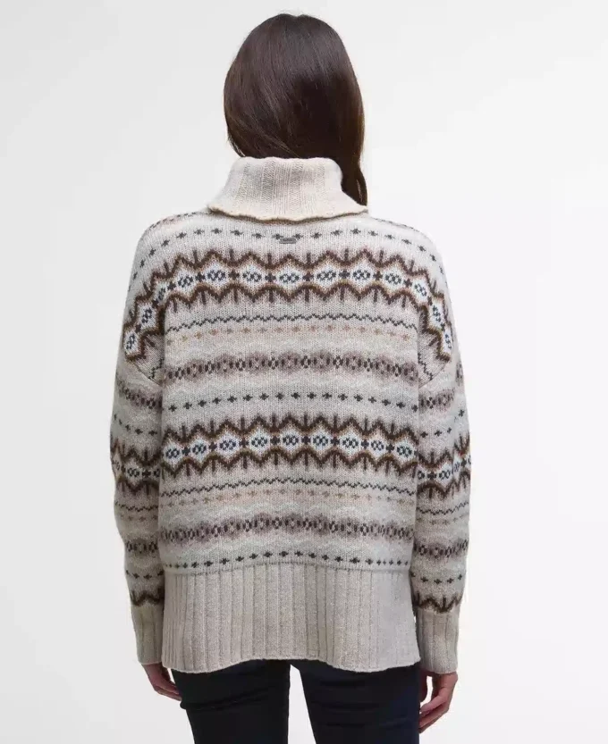 Pull à col roulé Helen Fair Isle Pull à col roulé Helen Fair Isle