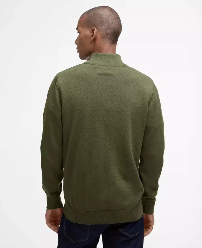 Pull demi-zip en coton Pull demi-zip en coton