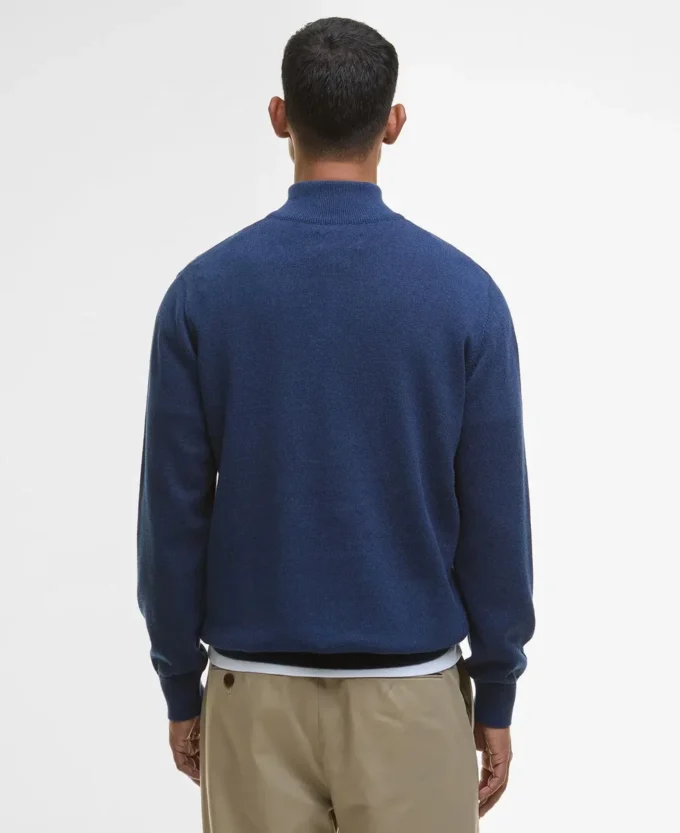 Pull demi-zip en coton Pull demi-zip en coton