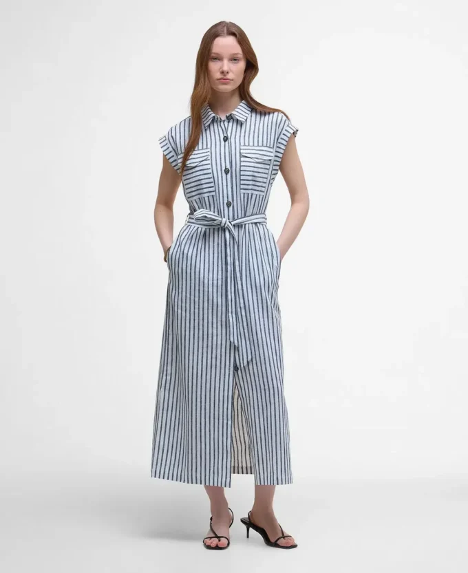 Robe midi rayée Abby Robe midi rayée Abby