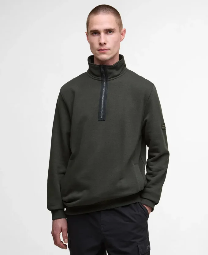 Sweat-shirt Outline à demi-zip Sweat-shirt Outline à demi-zip