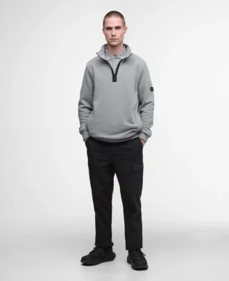 Sweat-shirt Outline à demi-zip