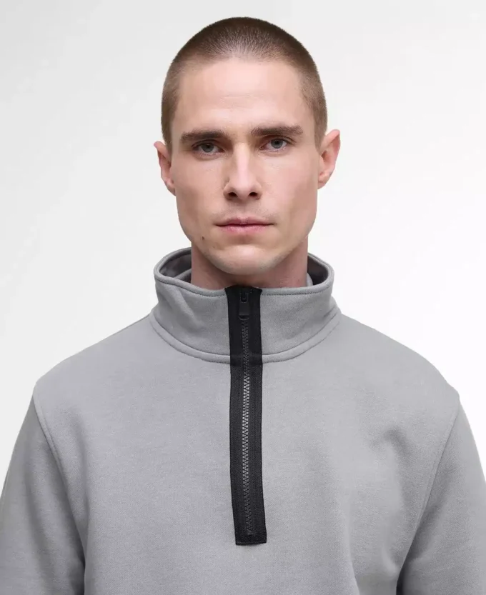 Sweat-shirt Outline à demi-zip Sweat-shirt Outline à demi-zip