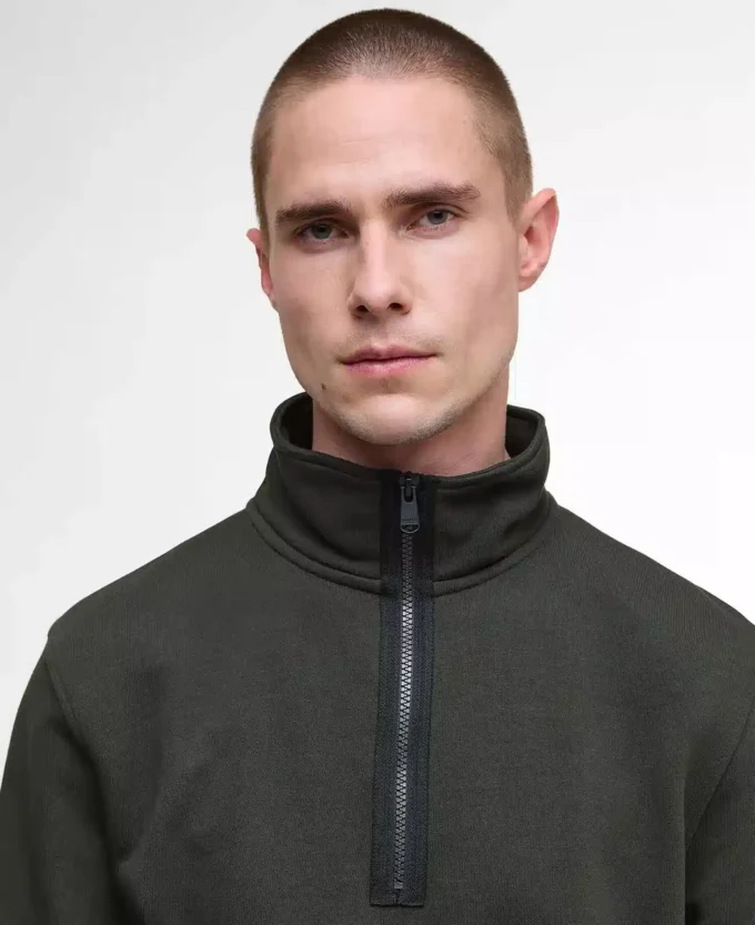 Sweat-shirt Outline à demi-zip Sweat-shirt Outline à demi-zip
