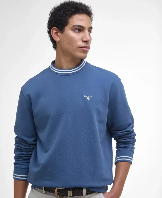Sweat-shirt Rosford à bordures contrastées Sweat-shirt Rosford à bordures contrastées