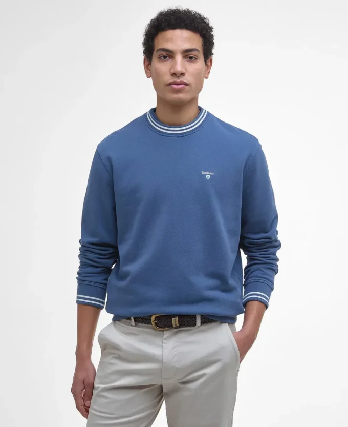 Sweat-shirt Rosford à bordures contrastées Sweat-shirt Rosford à bordures contrastées