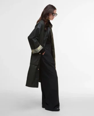 Trench-coat ciré Milda