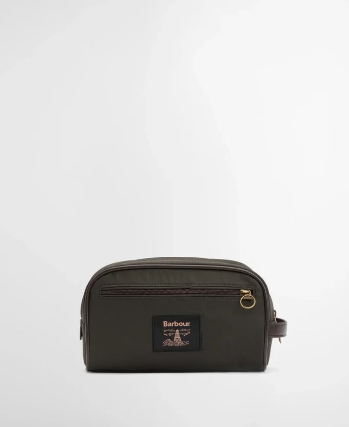 Trousse de toilette cirée