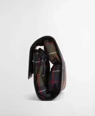 Trousse de toilette suspendue en tartan