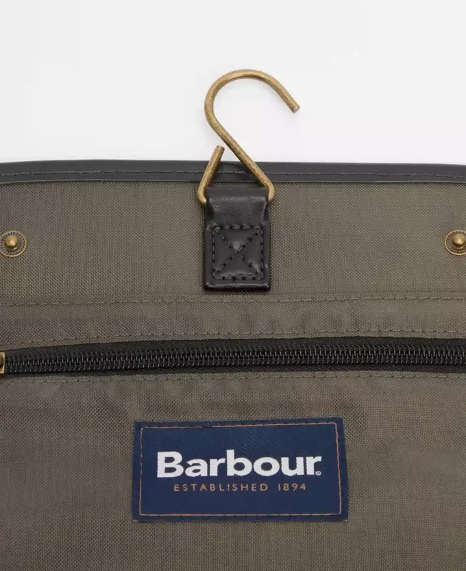 Trousse de toilette suspendue en tartan Trousse de toilette suspendue en tartan