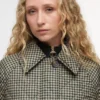 Veste matelassée à carreaux Laoise Veste matelassée à carreaux Laoise