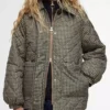 Veste matelassée à carreaux Laoise Veste matelassée à carreaux Laoise